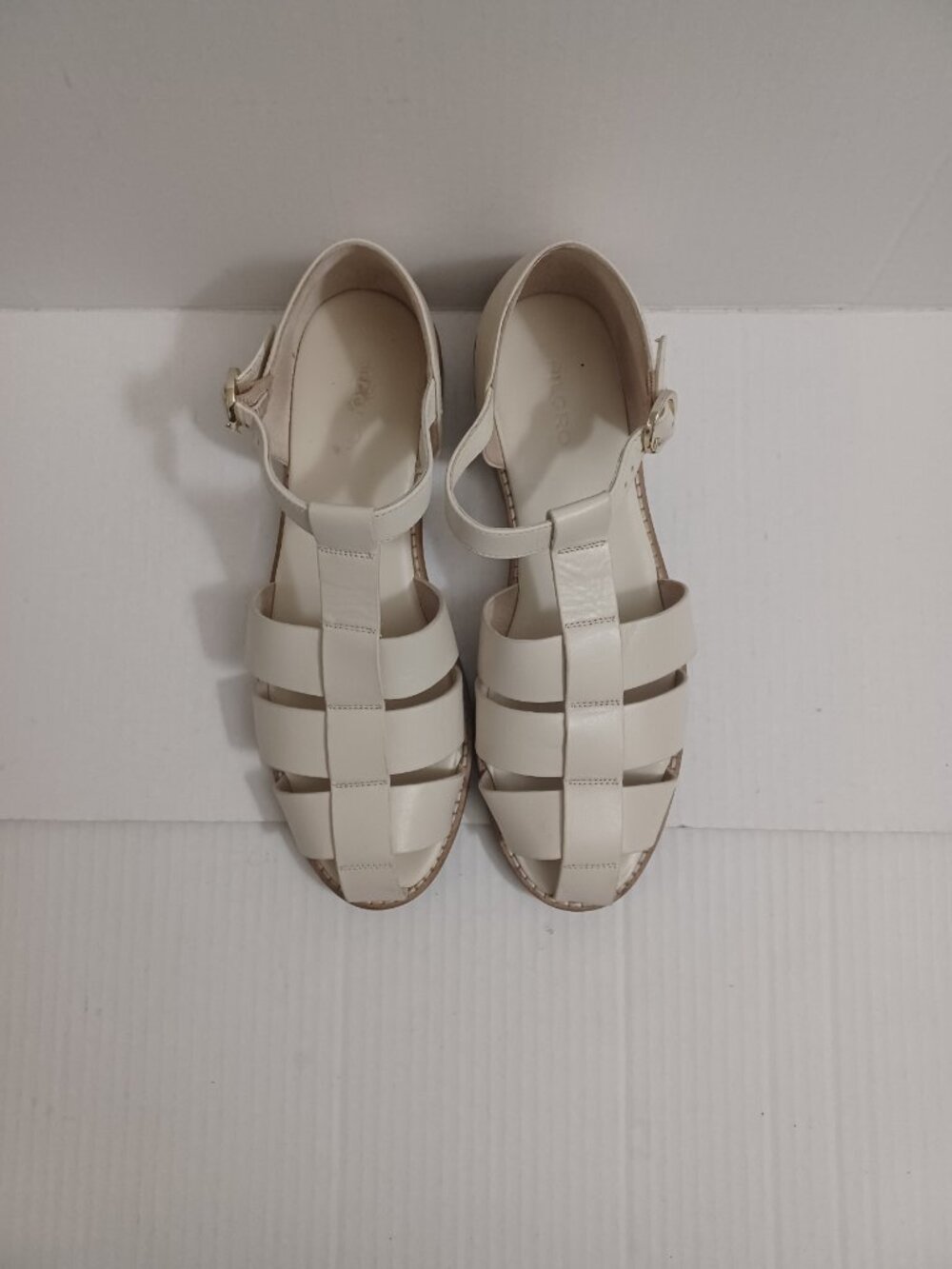 ANTHROPOLOGIE PILCRO THE MARIS FISHERMAN SANDALS SIZE 38